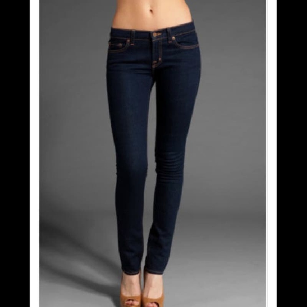 J Brand Women's Boot Cut Jeans - Dark Blue